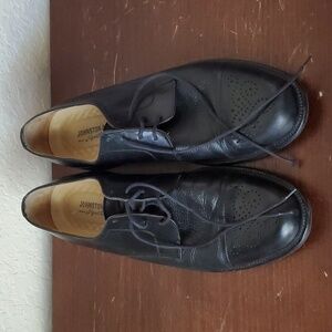 EUC. Johnston & Murphy Black Oxfords, Signature Series, 9.5M, Made in It…